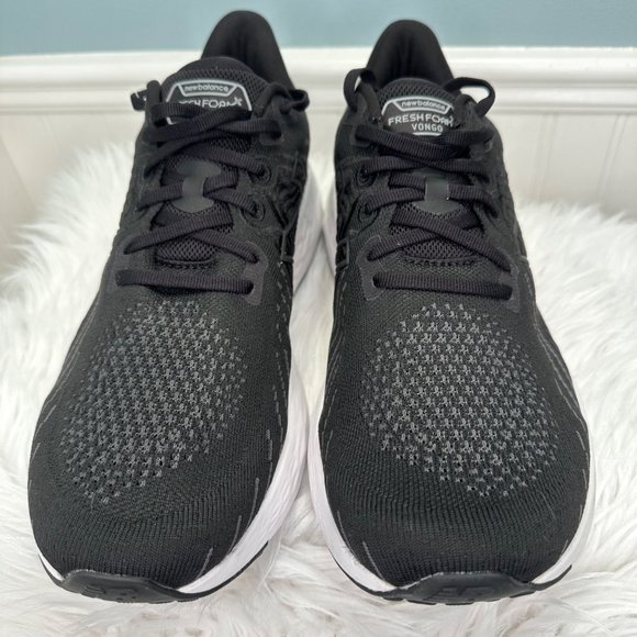 New Balance Men's 11 2E WIDE Fresh Foam X Vongo V5 Running Shoe Black - Picture 5 of 15